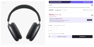 Auriculares Bluetooth de Diadema Klack Pro por 15.21€ (Cuenta Nueva 9.63€)