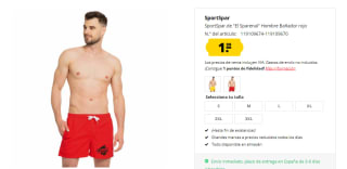 Mega Rebajas hasta 95% descuento en Deporte Outlet productos desde 0,36€