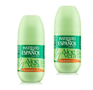 2 Instituto Español Desodorante Roll On de Aloe Vera 75 ml por solo 2,64€