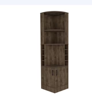 Mueble Bar Esquinero Andorra, con soporte para copas - Bellota marca Tuhome por 157,29€