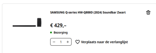 Tot €200 korting op een Samsung Neo Qled tv 65 inch 4k icm met een soundbar bij de mediamarkt