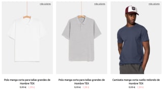 Camisetas y polos desde solo 1,99€ en Carrefour