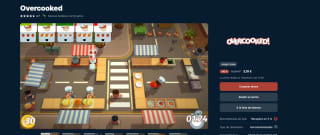 Juego Overcooked desde Epic Games por 3,19€