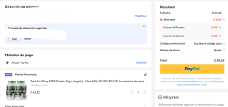 Pack 2 x Whey 100% Protein 2kg varios sabores Por 55,22€