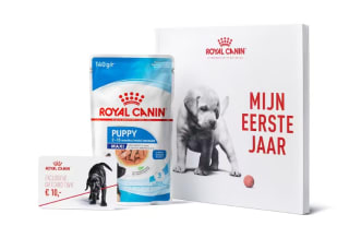 Gratis Puppy pakket van Royal Canin