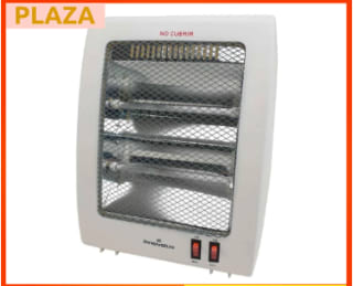 Estufa de cuarzo 400/800W por 14.99€