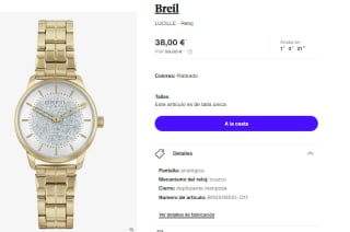 Reloj para Mujer Breil LUCILLE por 38€