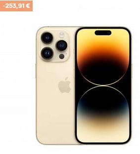 iPhone 14 Pro 256GB Oro por 1,195,09€