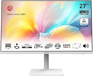 MSI Modern MD272XPW 27" FHD Office Monitor - £108.95
