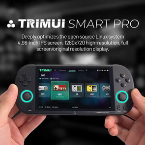 Consola portátil Trimui Smart Pro pantalla 4,96" IPS por 43,53€
