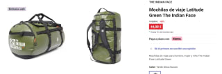 Mochilas de viaje Latitude Green The Indian Face por 44€