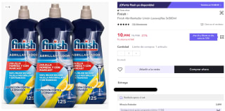 Artículos de limpieza Finish a precios mínimos en Miravia