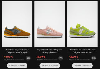Calzado Saucony hasta 70% descuento precios muy buenos