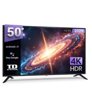 Smart TV 50" 4K Hey Google Official Assistant con control por voz Android 11 TD Systems K50DLC20GLE por solo 200,14€