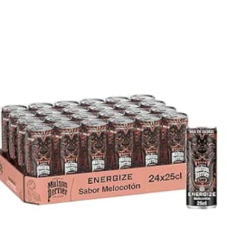 Pack 24 x 25cl de Maison Perrier Energize Bebida Energética Melocoton por 16.14€