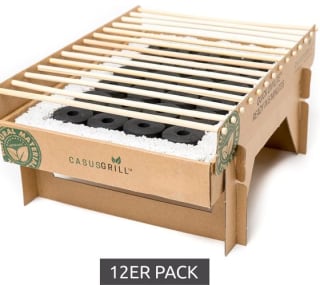 12 stuks Wegwerpbarbecue CASUS voor €36 bij Outlet46