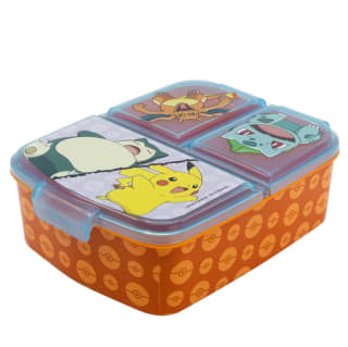 Fiambrera infantil múltiple con 3 compartimentos de Pokemon por solo 5,25€