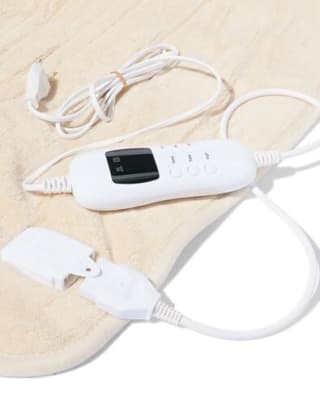 elektrische deken fleece 160x130 voor €38,49 bij de Hema