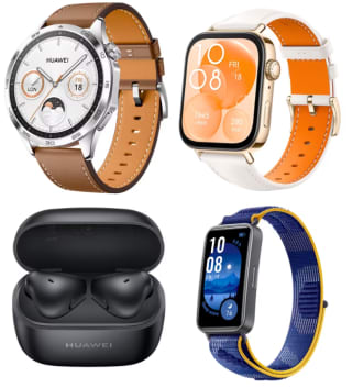 Smartwatch Huawei GT4 + Fit 3 + Band 9 + Buds FE + Correa Fit 3 por $4,343 con cupón