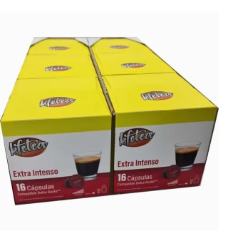 Extra Intenso Kfetea 6 cajas de 16 capsulas compatibles Dolce Gusto por solo 20€