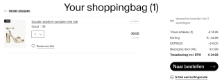 Tot 70% + 20% extra korting in de sale van Sacha