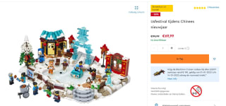 IJsfestival tijdens Chinees nieuwjaar - 80109 voor €69,99 Bij Lego.com
