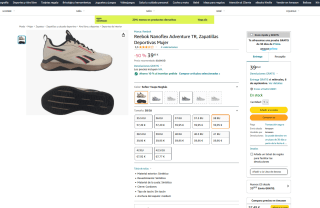 Reebok Nanoflex Adventure TR Mujer por solo 35,95€