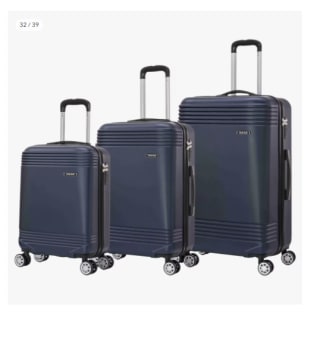 Juego de 3 Maletas Trolley ABS Semirrígidas 4 Ruedas por 59.07€ (Cuenta Nueva 47.07€)