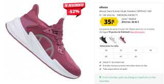Zapatillas de Running para Mujer ellesse Siera Runner por 35.99€