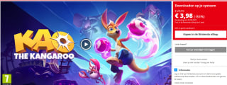 Kao the Kangaroo voor €3,98 in de Nintendo eShop