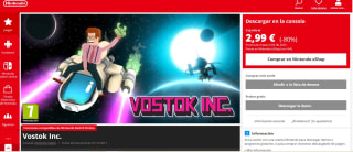 Juego para Nintendo Vostok Inc. por 2,99€