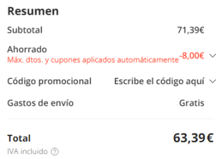 Xiaomi-reloj inteligente Redmi Watch 4 por 63,39€