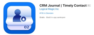 CRM Journal | Timely Contact - Lifetime gratis voor Ios en Iap gratis