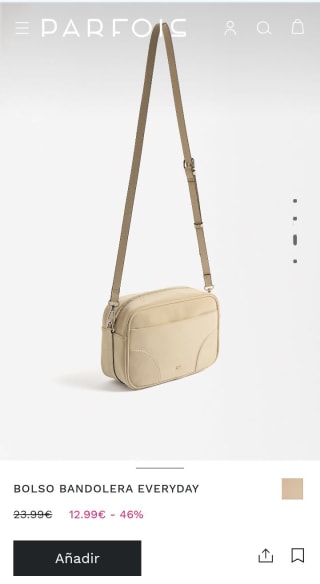 Bolso Bandolera EveryDay por 12,99€.