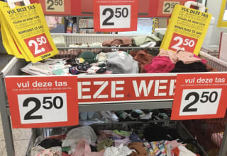 Zeeman tassenactie: €2,50 voor alles in de tas