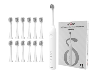 Cepillo de dientes eléctrico sónico NX6000 IPX7 con 12 recambios por 16,53€