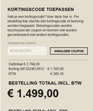 OM‑1body met 7‑14mm F2.8 PRO Lenskit voor €1.499 dmv code bij Omsystem