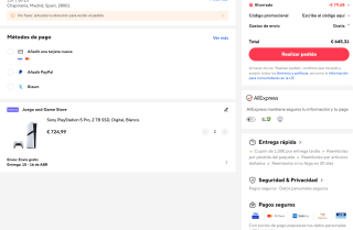 PlayStation 5 Pro 2 TB por solo 645,31€