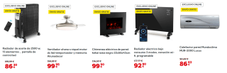 Recopilacion de Estufas, Ventiladores y Radiadores con Hasta 60% de Descuento en Brico Depot