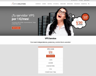 VPS por 1€/mes durante 12 meses (2GB RAM y 60 GB SSD)