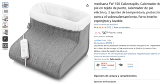 Medisana FW 150 Calientapiés por 36,95€