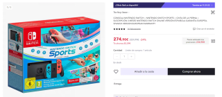 Consola Nintendo Switch OLED y PS5 a precios mínimos corred