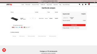 Cinta de andar FITFIU MC-60 por 116,99€