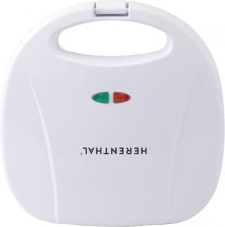 Herenthal - Tosti Apparaat / Sandwich Maker - Contactgrill - Wit voor €19 bij Bol.com