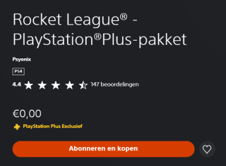Rocket League® - PlayStation®Plus-pakket gratis in de Playstation Store