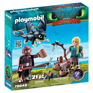 Playmobil Hipo y Astrid con Bebé Dragón por 8,50€