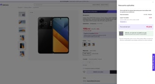 Xiaomi POCO M6 6GB 128GB por solo 105,51€ (Nuevos usuarios 63,31€)
