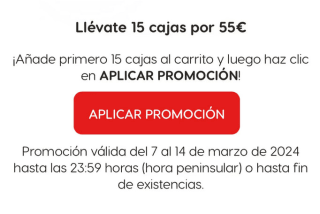 15 Cajas a tan solo 55€ en Dolce Gusto