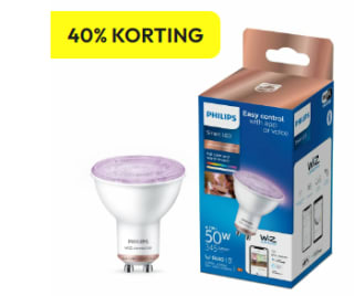Diverse Philips Smart LED lampen met 40% korting bij Timco Voordeelmarkt