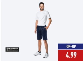 Diverse Lotto kleding vanaf €4,99 bij de Aldi
